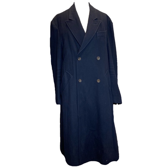 Vivienne Westwood double-breasted wool coat in Blue color - Picture 1 of 15